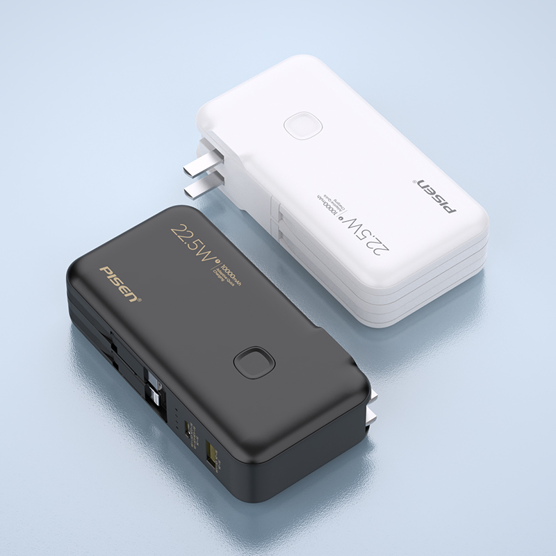 Pin Sạc dự phòng PISEN QUICK Power Box (Lightning & Type-C) 10000mAh 22.5W - TS-D312(GLB)